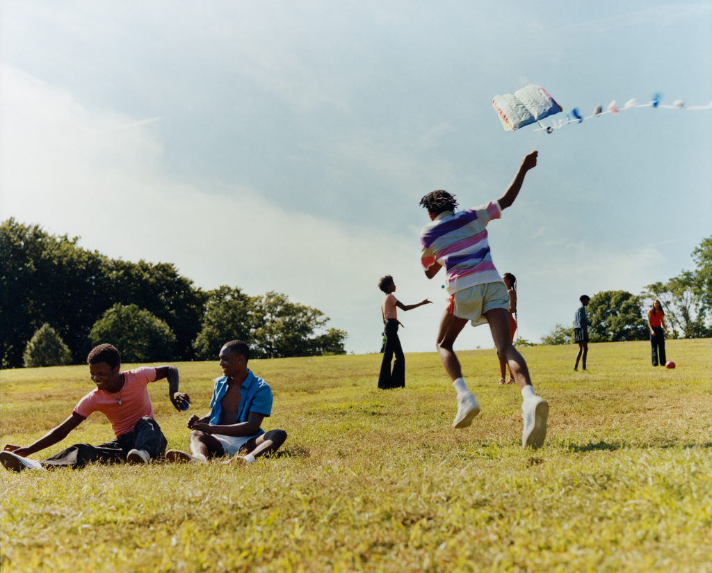 Tyler Mitchell, Untitled (Family Time in the Park), 2019