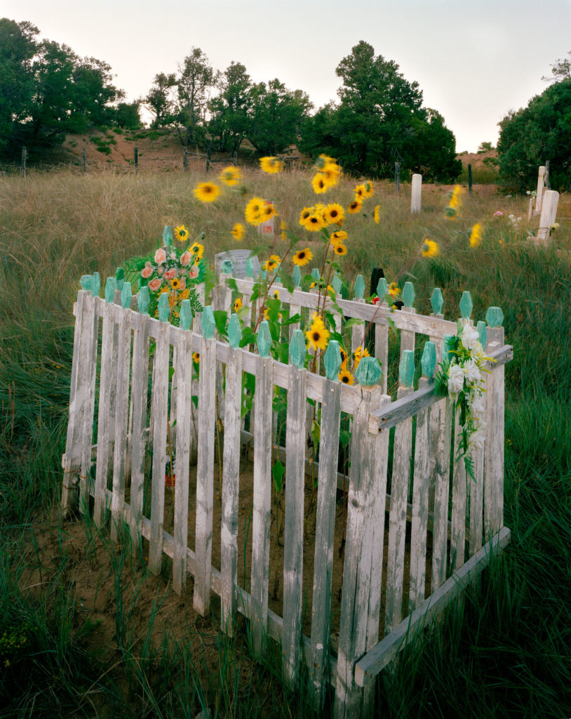 Alex Harris, Camposanto, El Valle, New Mexico, 1986