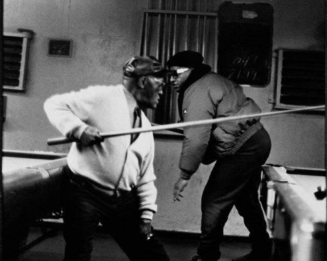 Ming Smith, Two Pool Players, Pittsburgh, 1991