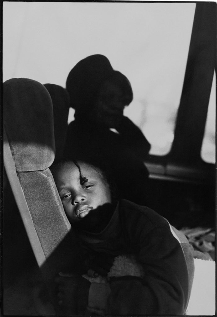 Ming Smith, Greyhound Bus, Pittsburgh, 1991