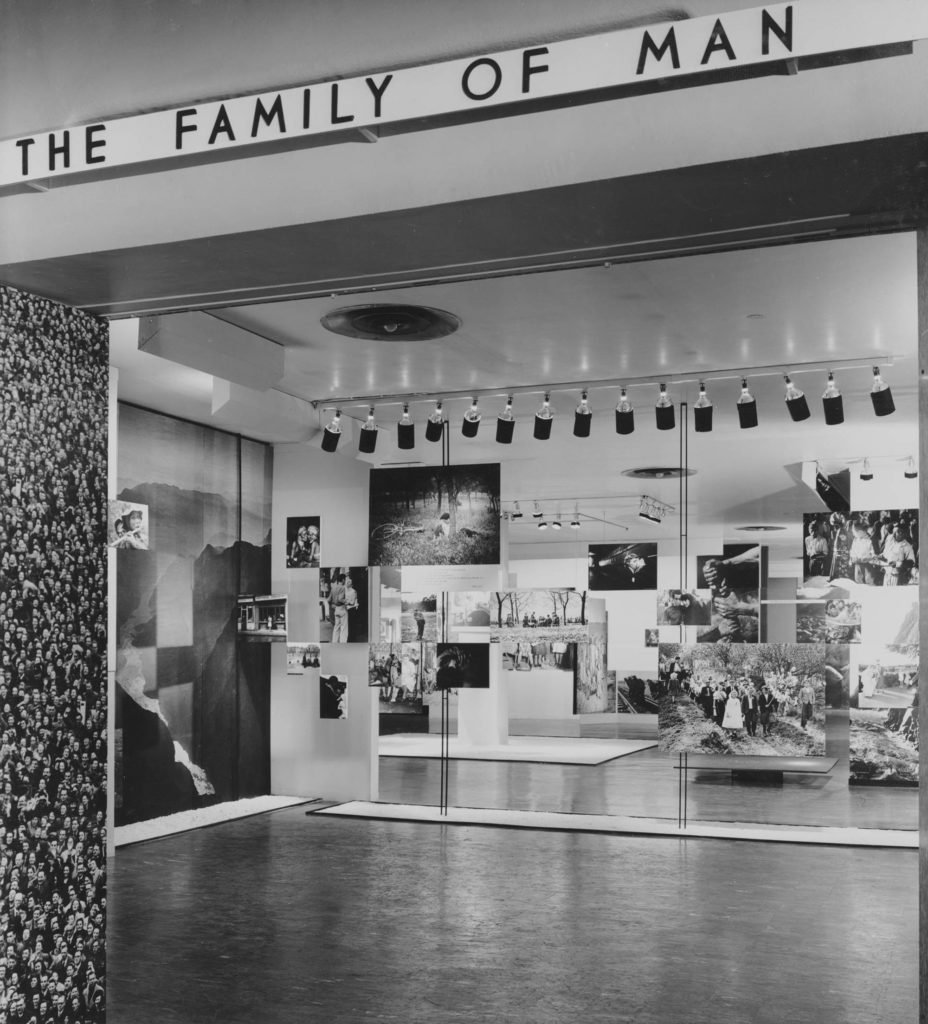 Installation view of The Family of Man, 1955