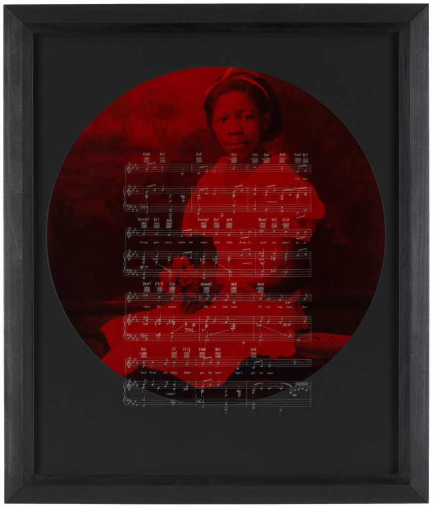 Carrie Mae Weems, (Musical Score to "God Bless the Child"), 1995–96