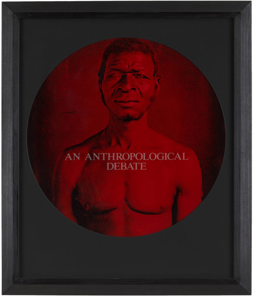 Carrie Mae Weems, An Anthropological Debate, 1995–96