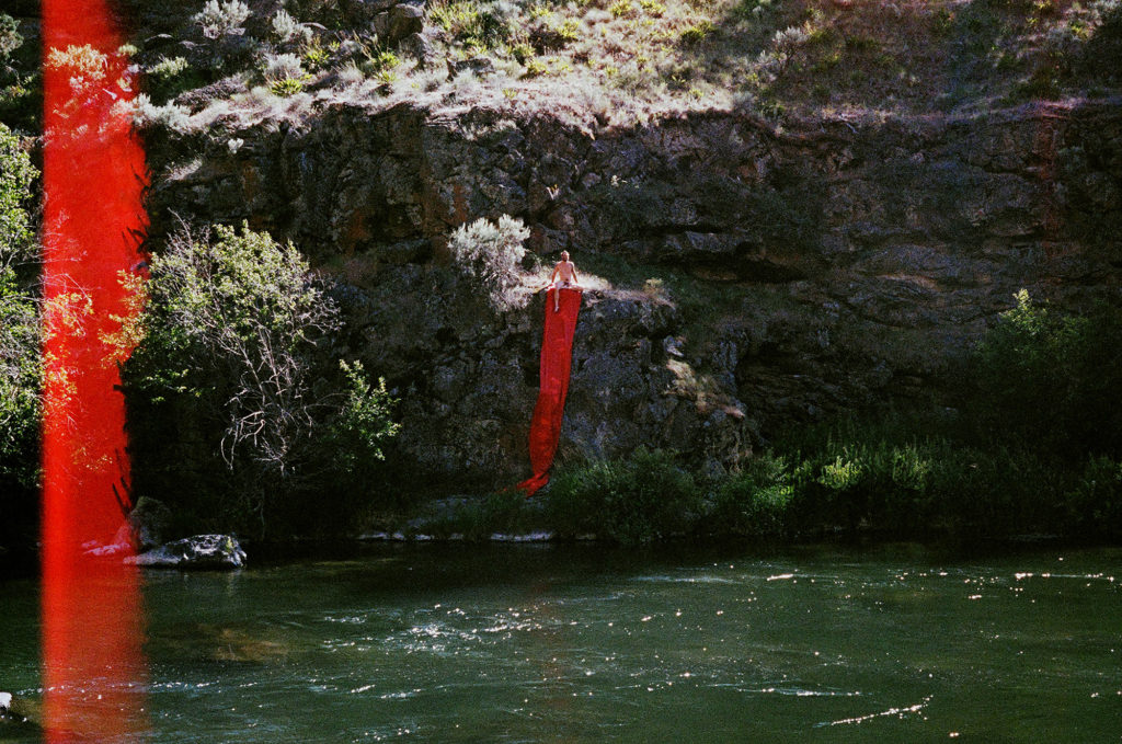 Evan Benally Atwood, a spot on the molalla river, 2019