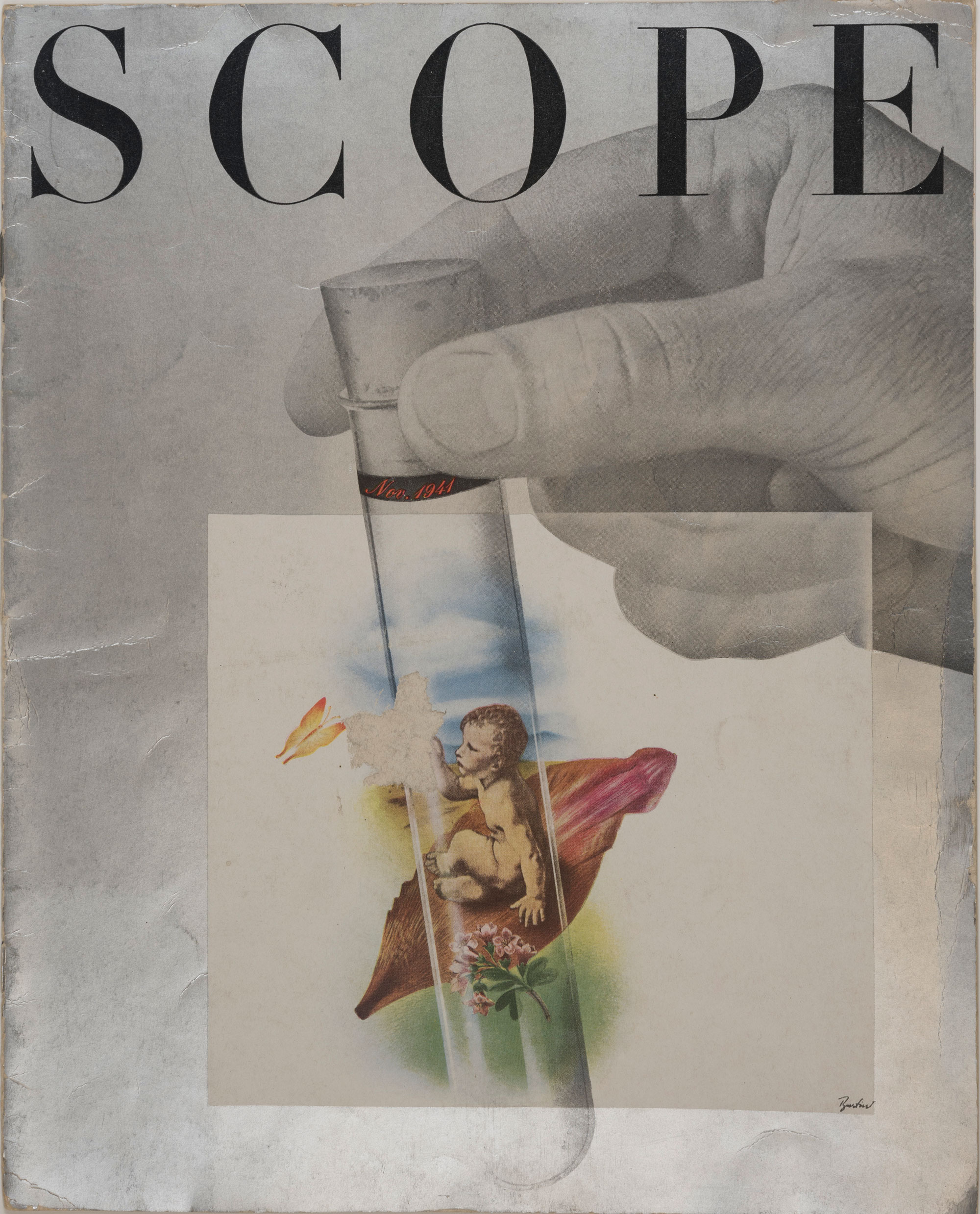 Cover of <em>Scope</em>, November 1941. Designed by Will Burtin<br />Cary Graphic Arts Collection, Rochester Institute of Technology”>
		</div>
		<div class=