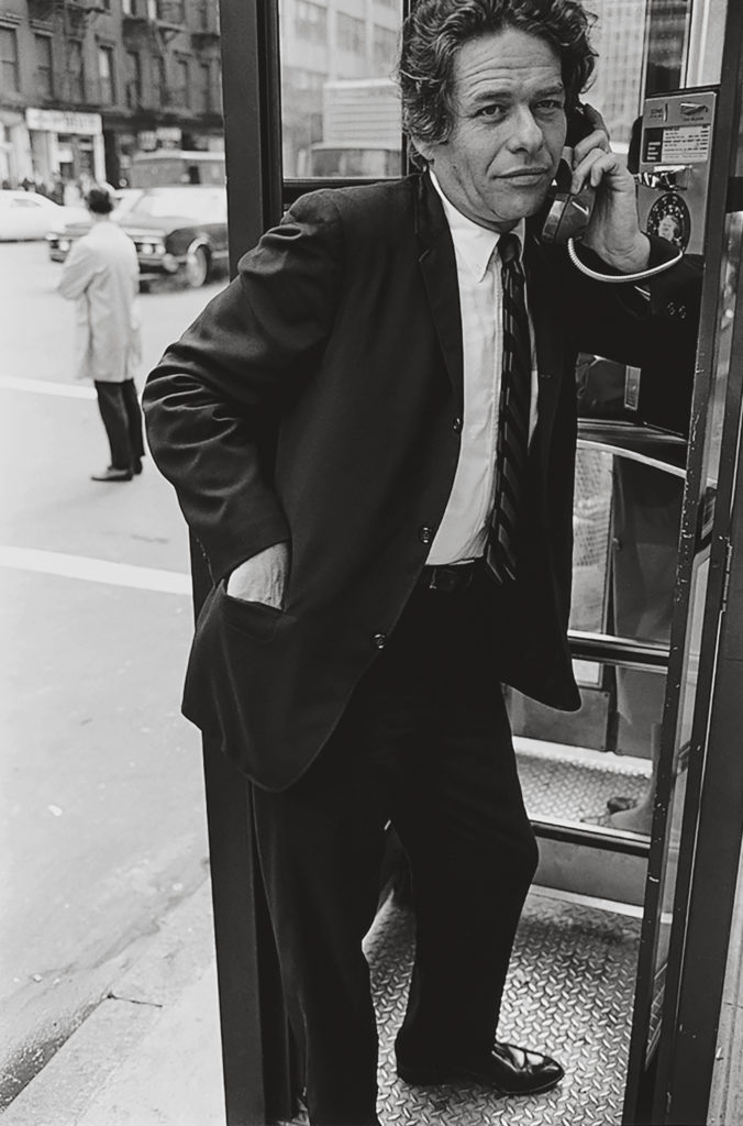 Jonathan Brand, Garry Winogrand in Midtown Manhattan Calling His Answering Service, 1967