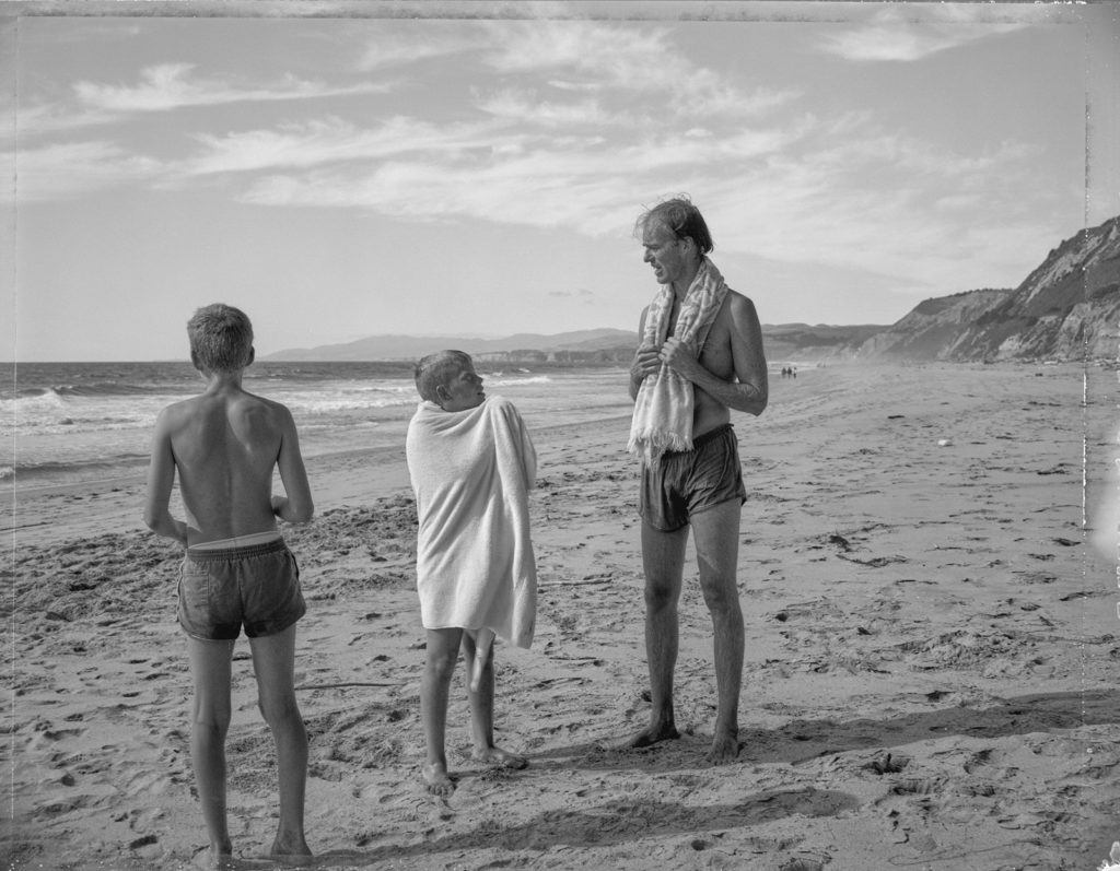 Judith Black, Erik, Dylan, Hank, California, August 17, 1986