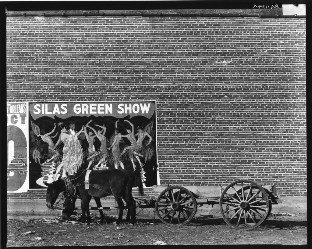 Walker Evans, Mule Team and Poster, Alabama, 1936