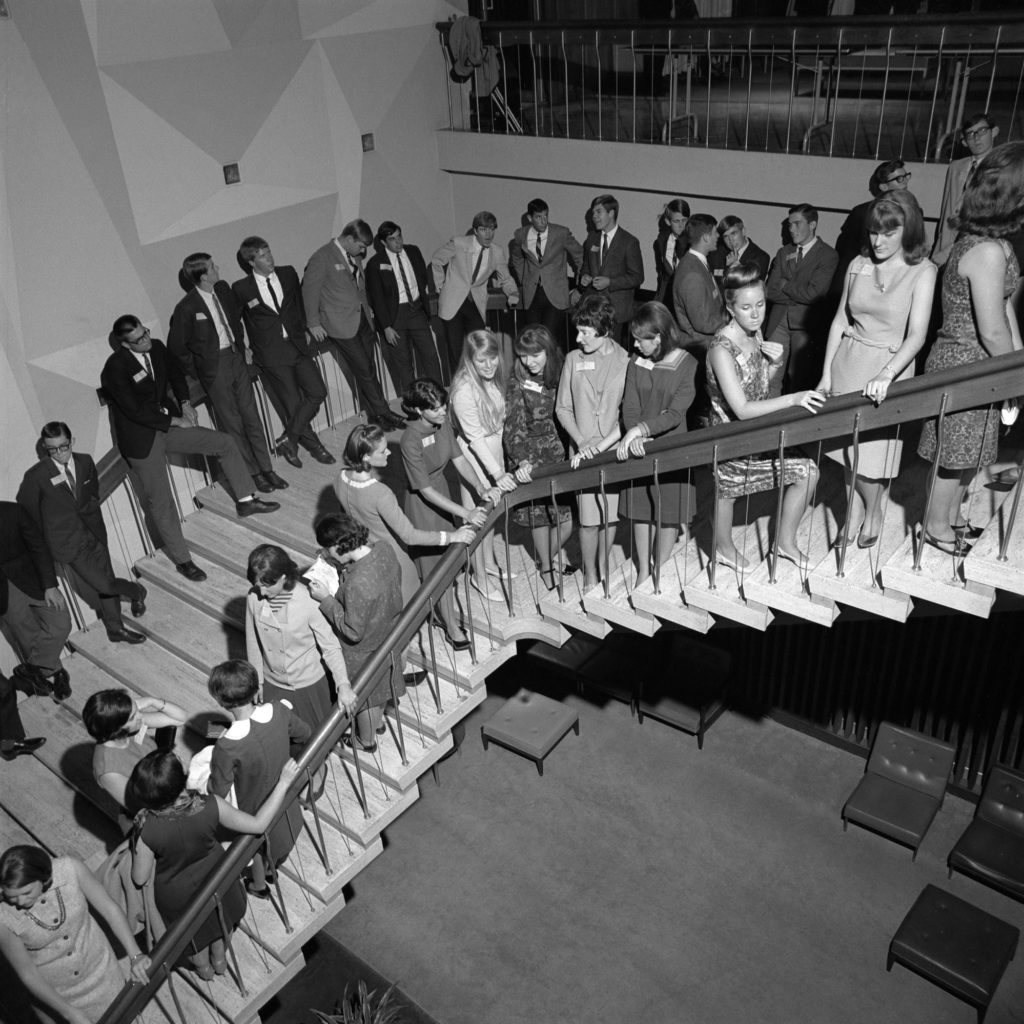 Ansel Adams, Freshmen Reception, University of California, Berkeley, 1966