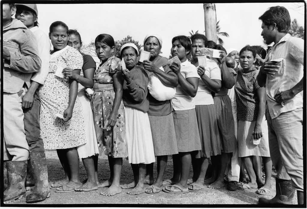 Claudia Gordillo, Presidential elections in San Carlos de Río Coco, North Carribean, 1990