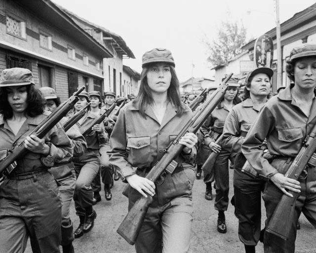 Claudia Gordillo, Celebrating the National Day of FSLN Militias in Masaya, 1984