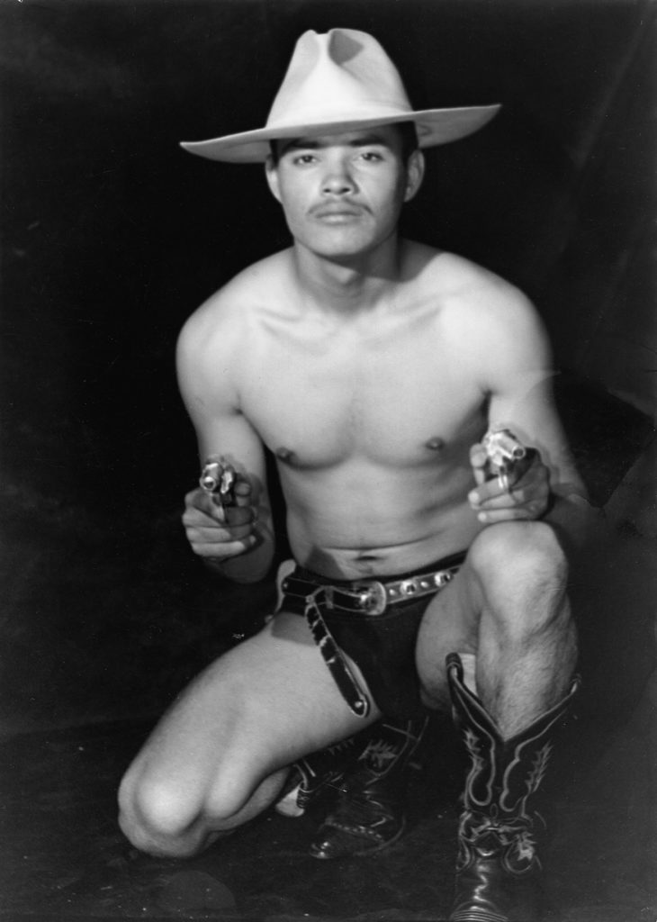 Photographer unknown, Unidentified man with cowboy hat, ca. 1950