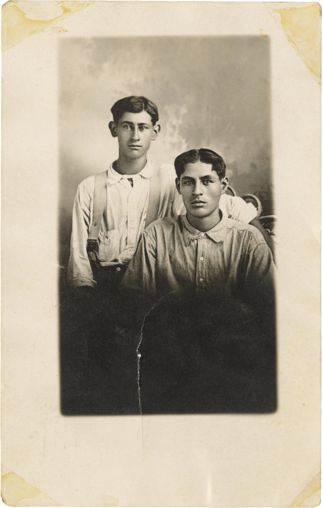 Francisco Gomez and unidentified companion, Arizona, November 28, 1940