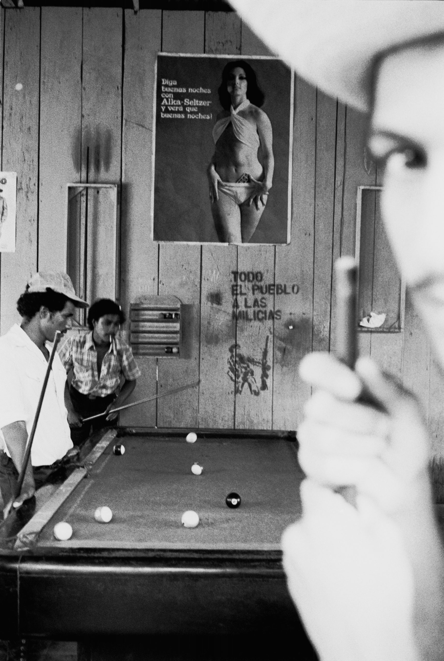 Claudia Gordillo, <em>Billiards in La Libertad, Chontales</em>, 1982″>
		</div>
		<div class=