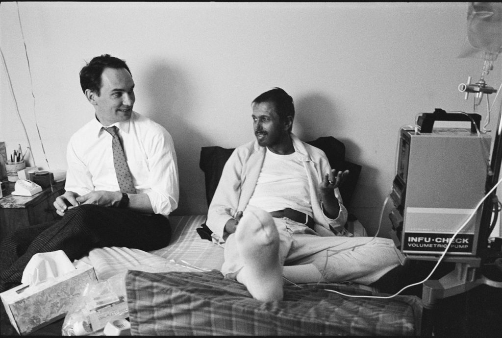 Susan Kuklin, Ed and Steven at Steven’s Apartment, ca. 1987
