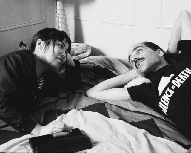 Susan Kuklin, Kachin and Michael at Michael’s Apartment, 1987