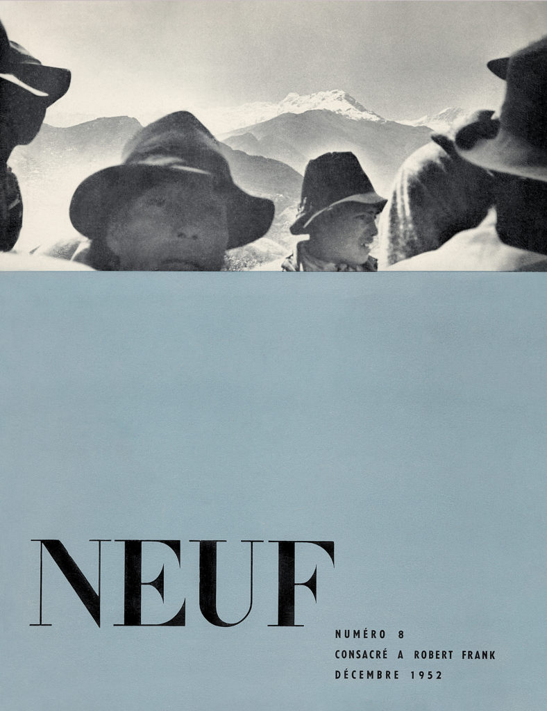 Cover of NEUF, no. 8, December 1952