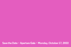 Aperture Gala Save the Date