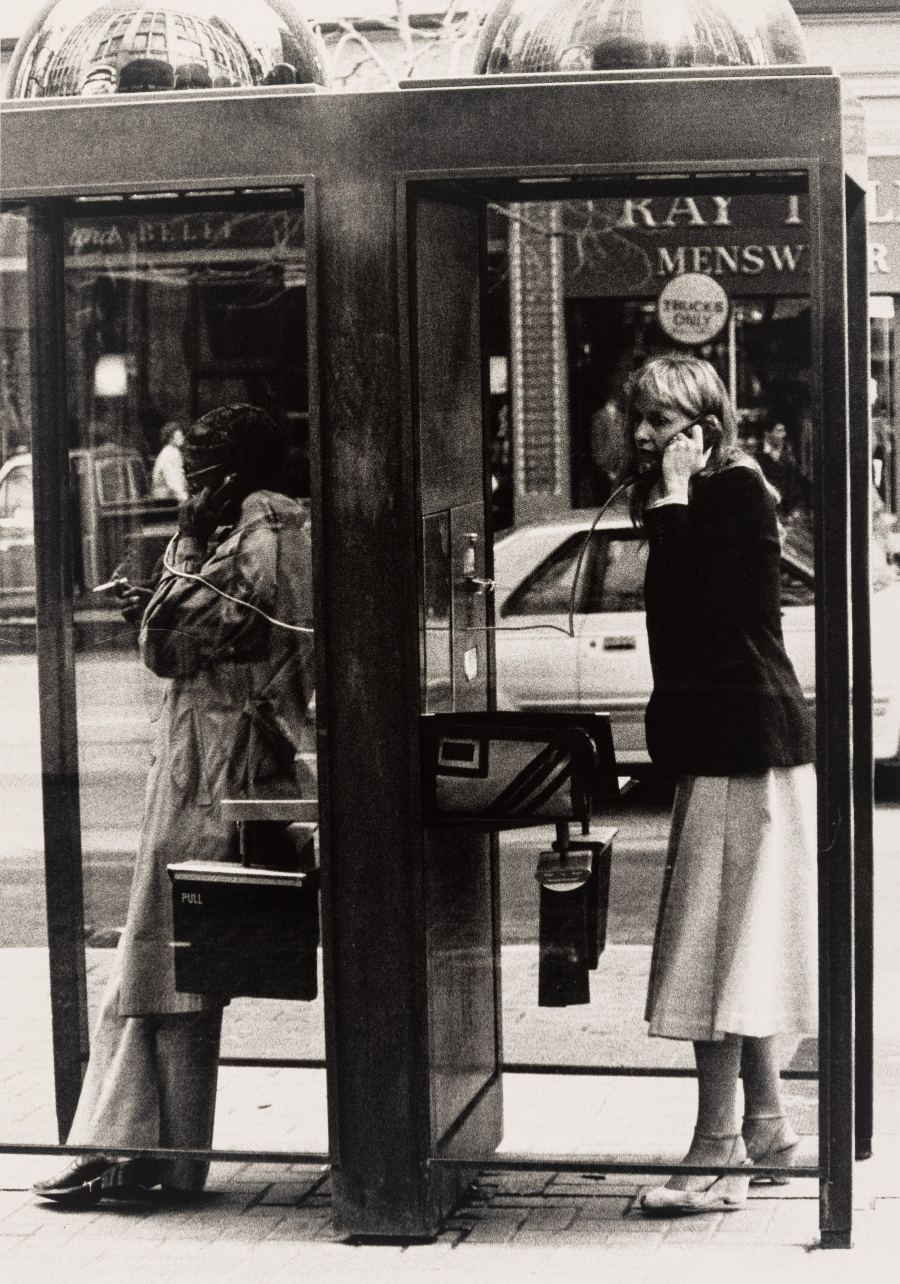 James O. Mitchell, Women in Phone Booths, 1982