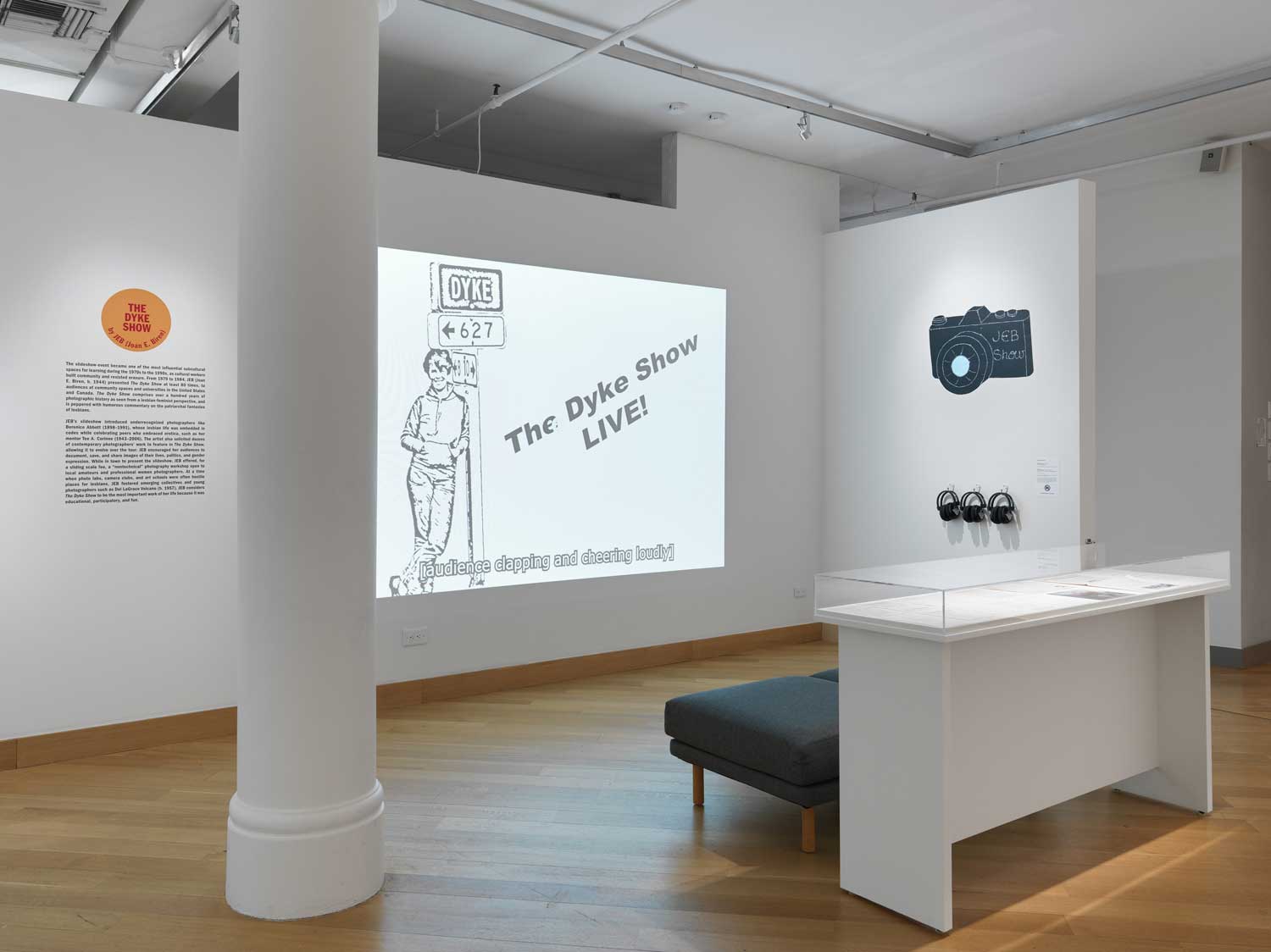 Installation views of <em>Images on which to build, 1970s–1990s</em>, Leslie-Lohman Museum of Art, New York, 2023<br />Photographs by Object Studies”>
		</div>
		<div class=