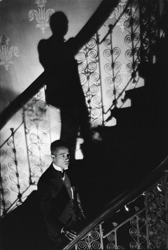 Isaac Julien, Film Noir Staircase, 1989