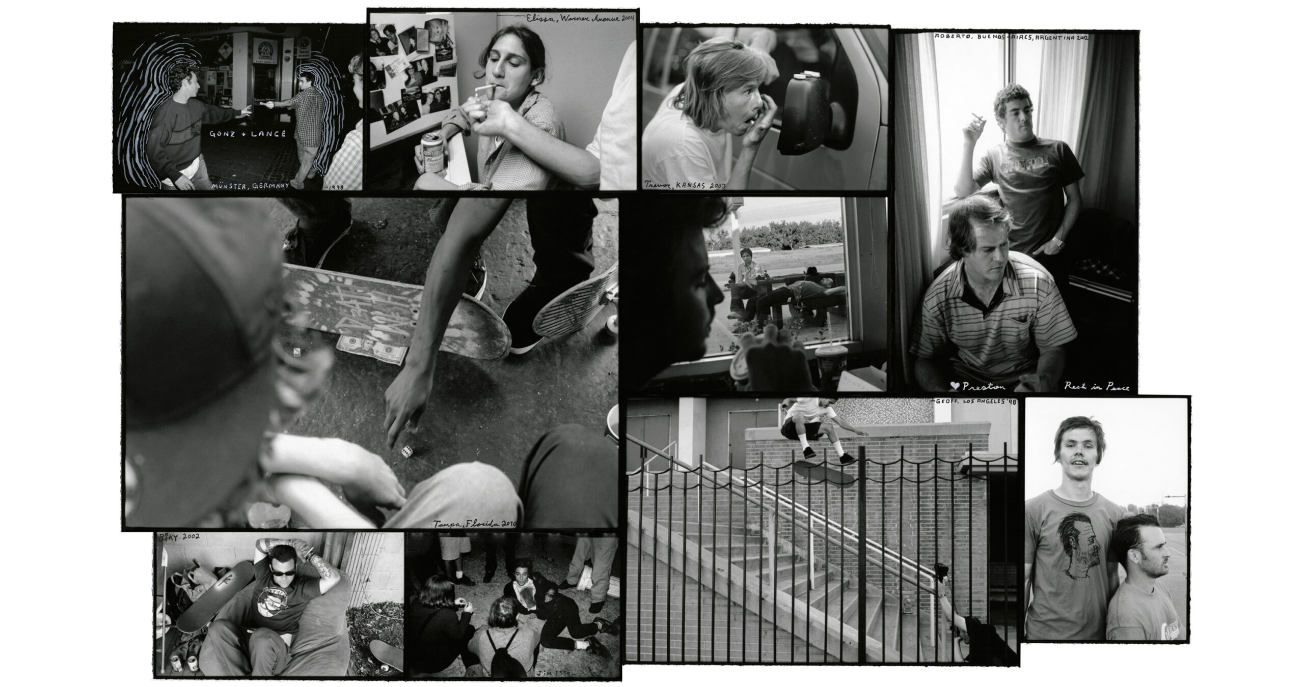  Image collage by Ed Templeton, 1998–2010 