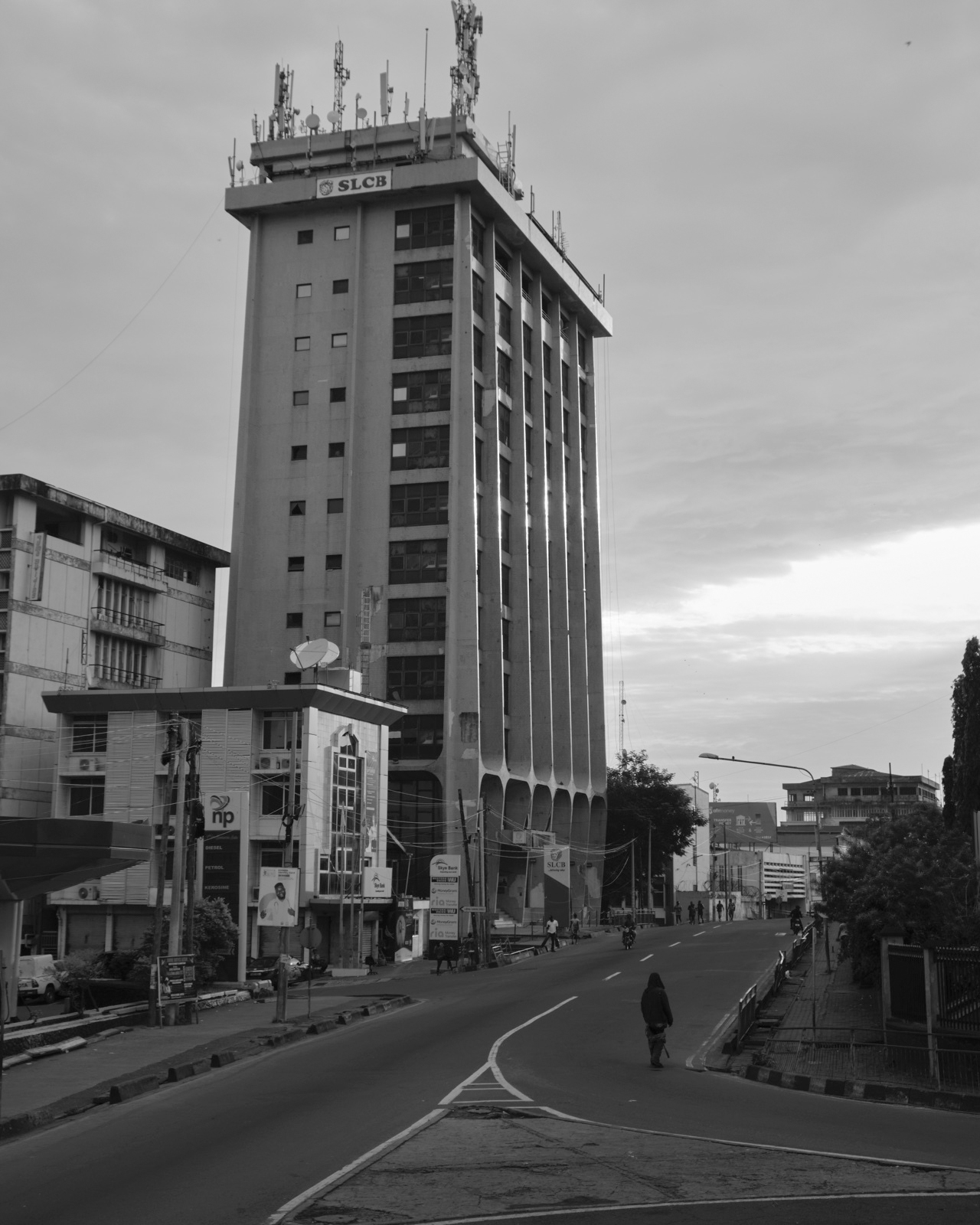 Abdul Hamid Kanu Jr., Siaka Stevens Street at sunrise, Freetown, 2023