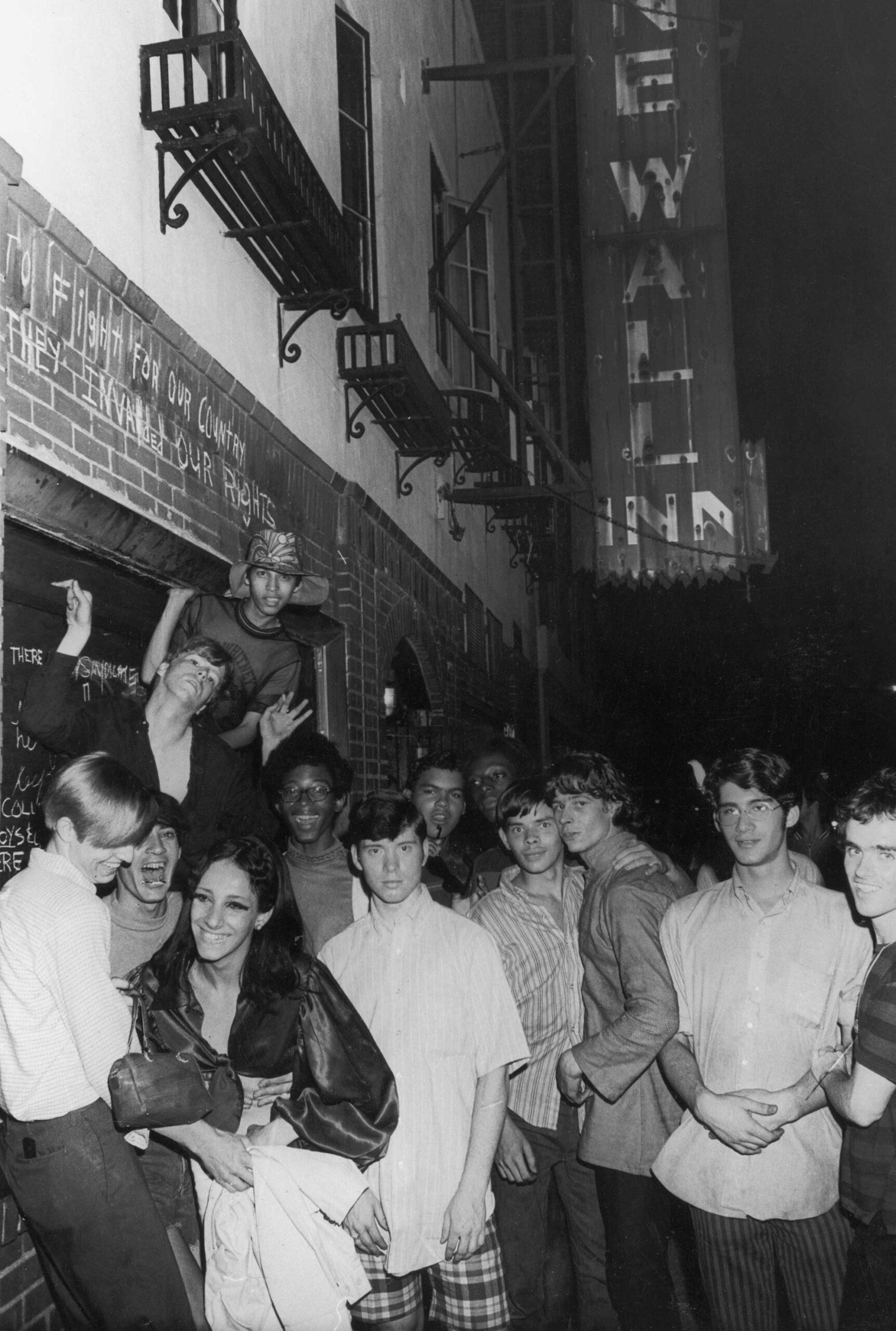 Fred McDarrah, Untitled (Youths at Stonewall Uprising), New York, New York, June 28, 1969