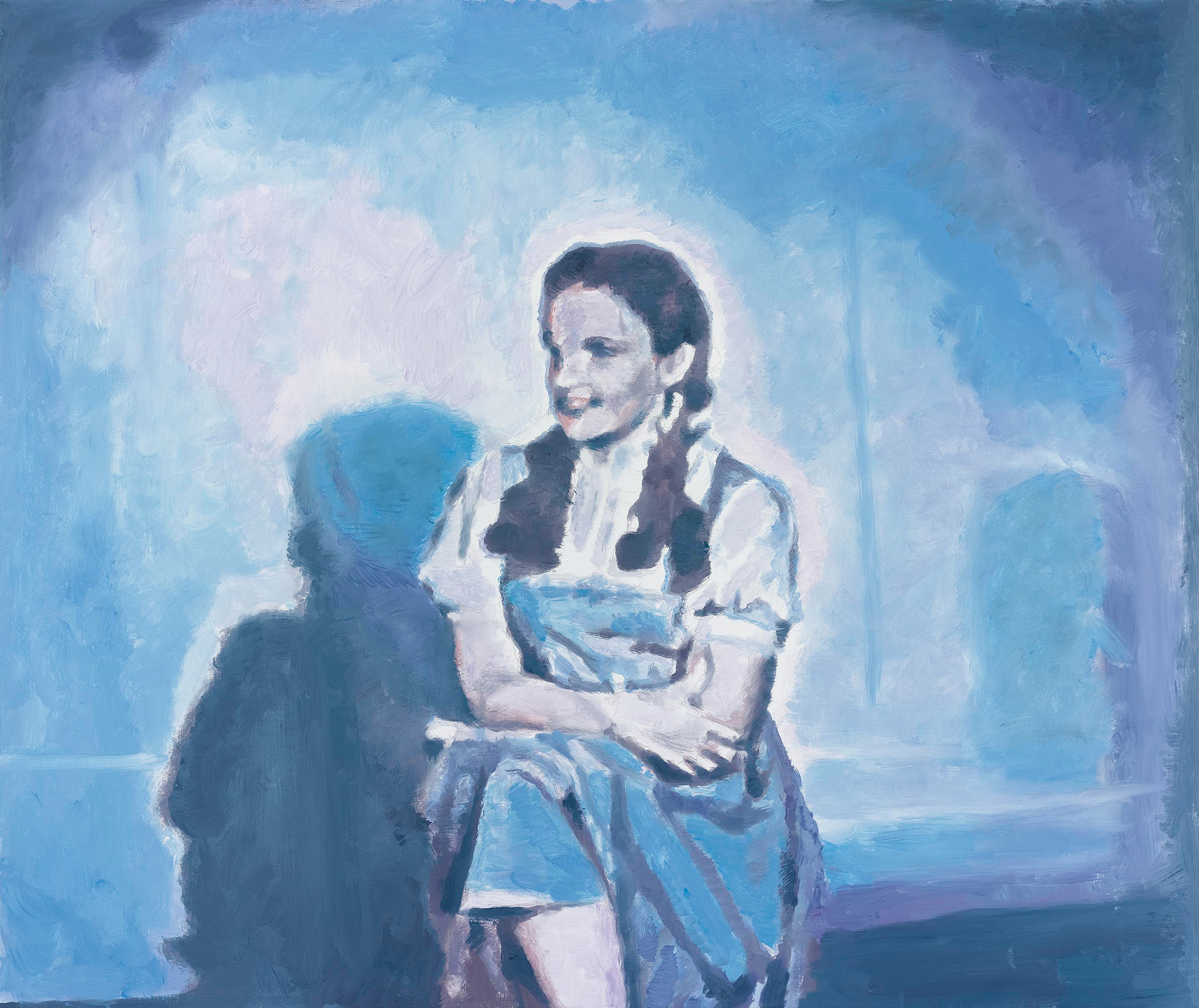 Luc Tuymans, <em>Audition</em>, 2014. Oil on canvas <br>Courtesy the artist and David Zwirner