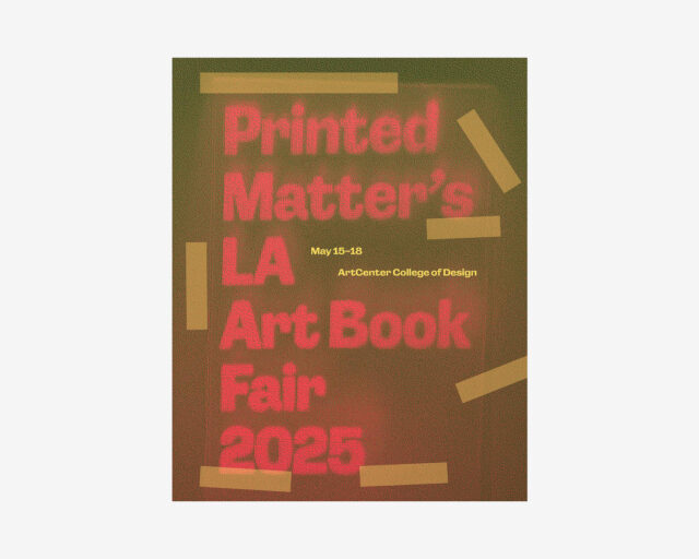 Graphic for 2025 LA Art Book Fair