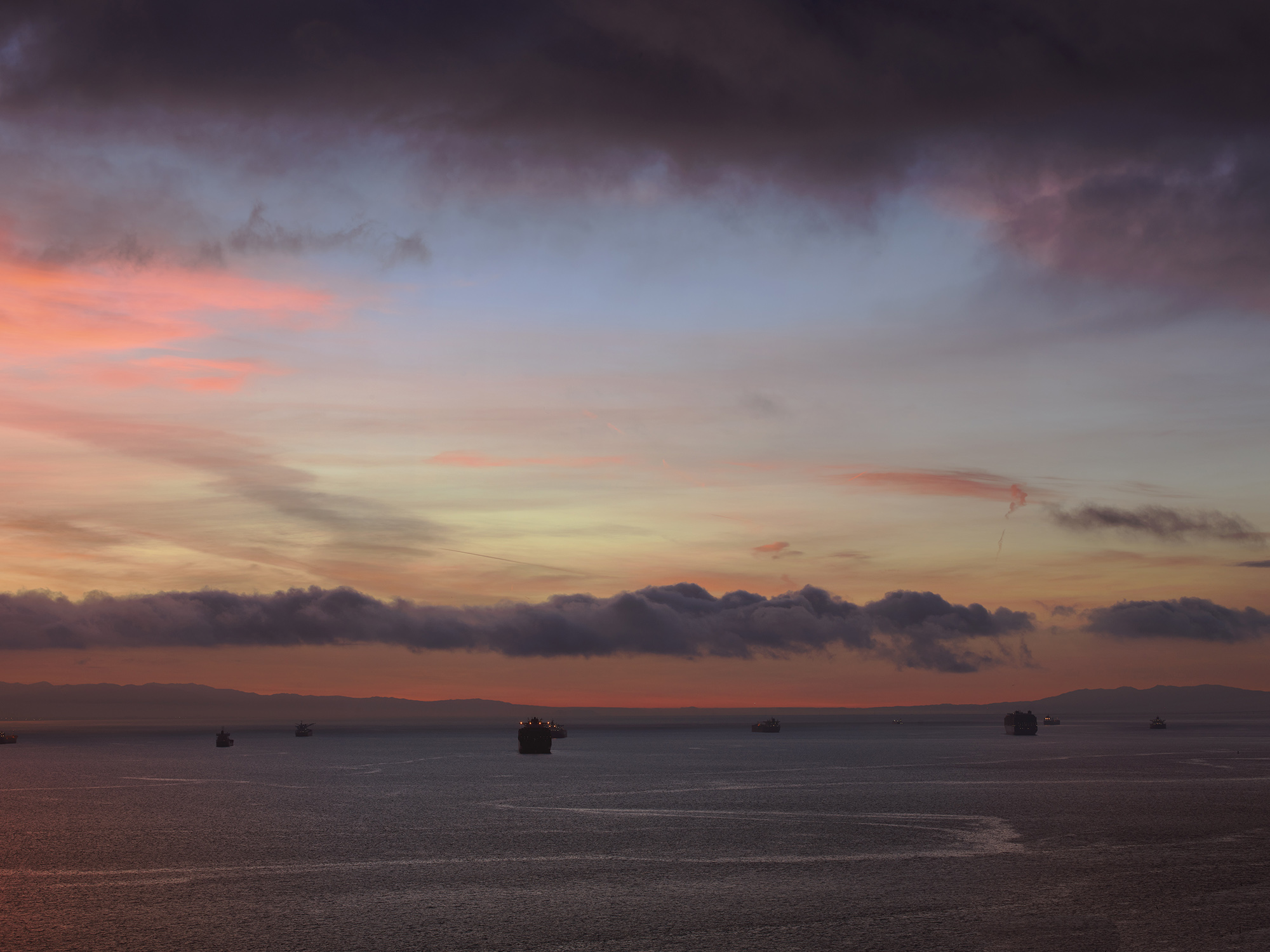 Richard Misrach, <em>Cargo (December 3, 2023, 6:55 a.m.)</em>