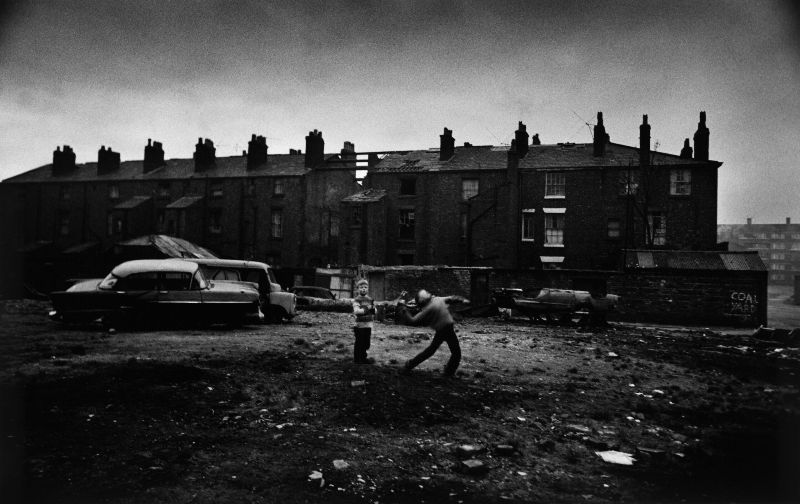  Don McCullin, Poor neighborhood in Liverpool, England, 1961
All photographs © Don McCullin/Contact Press Images 