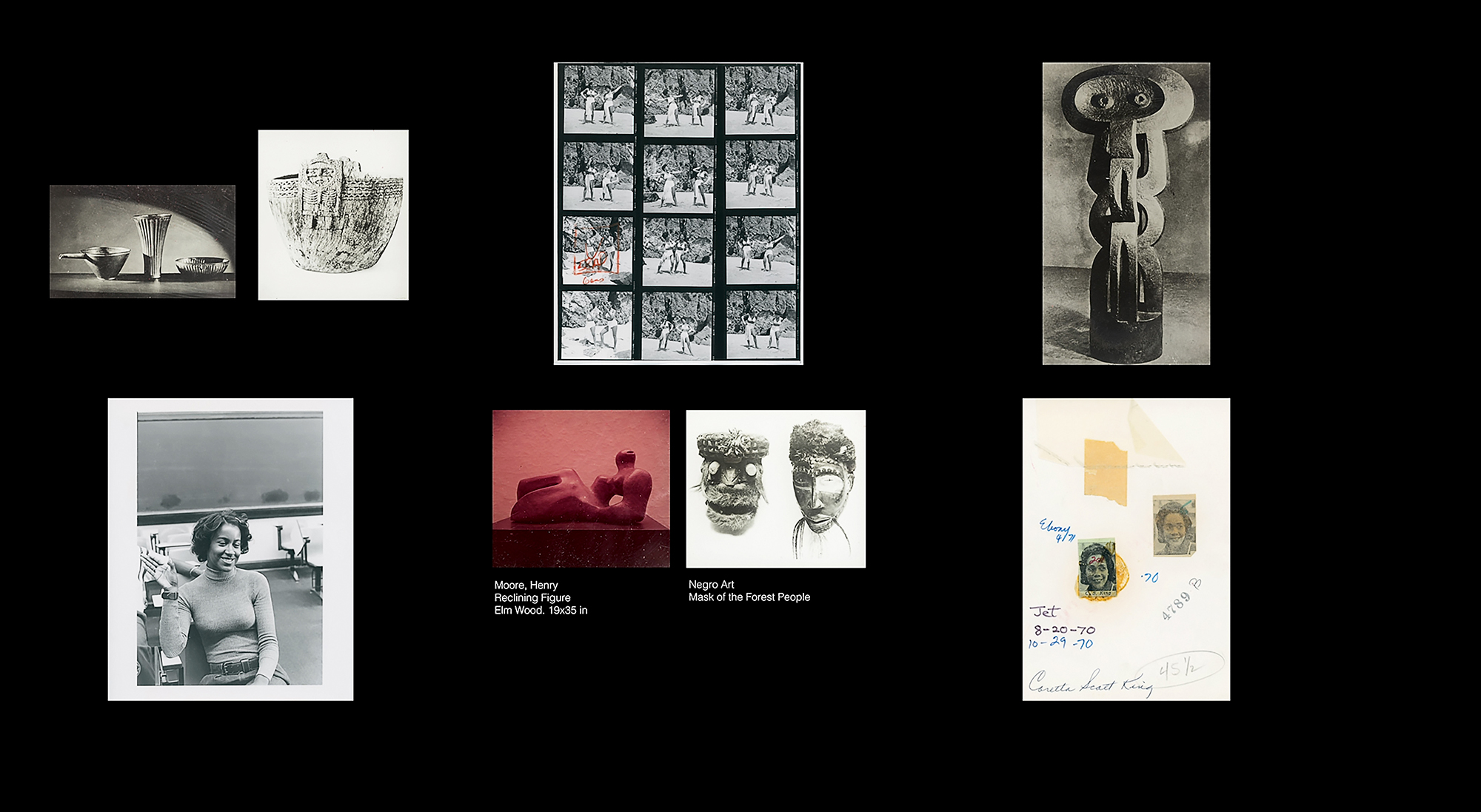  Still from Theaster Gates’s Art Histories, 2019, featuring deaccessioned glass slides from the art history department of the University of Chicago 