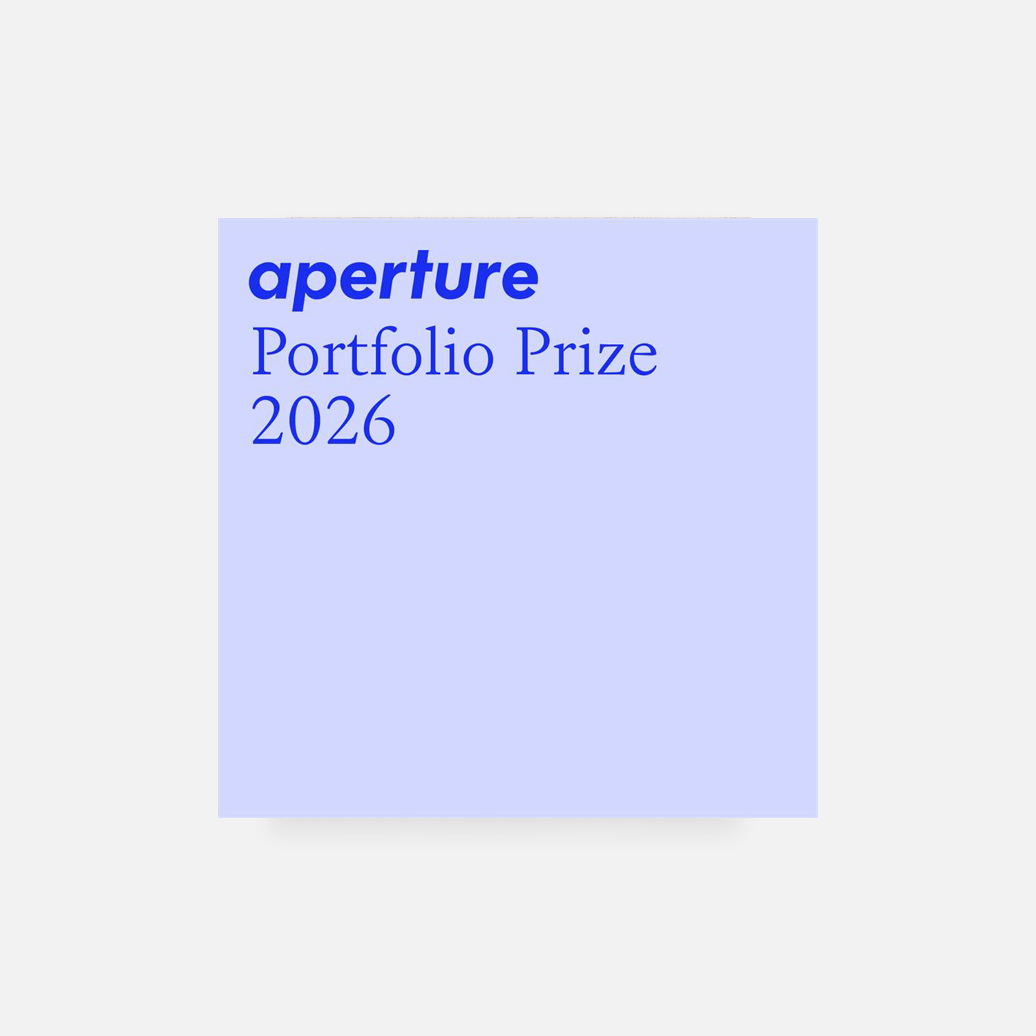 Portfolio Prize