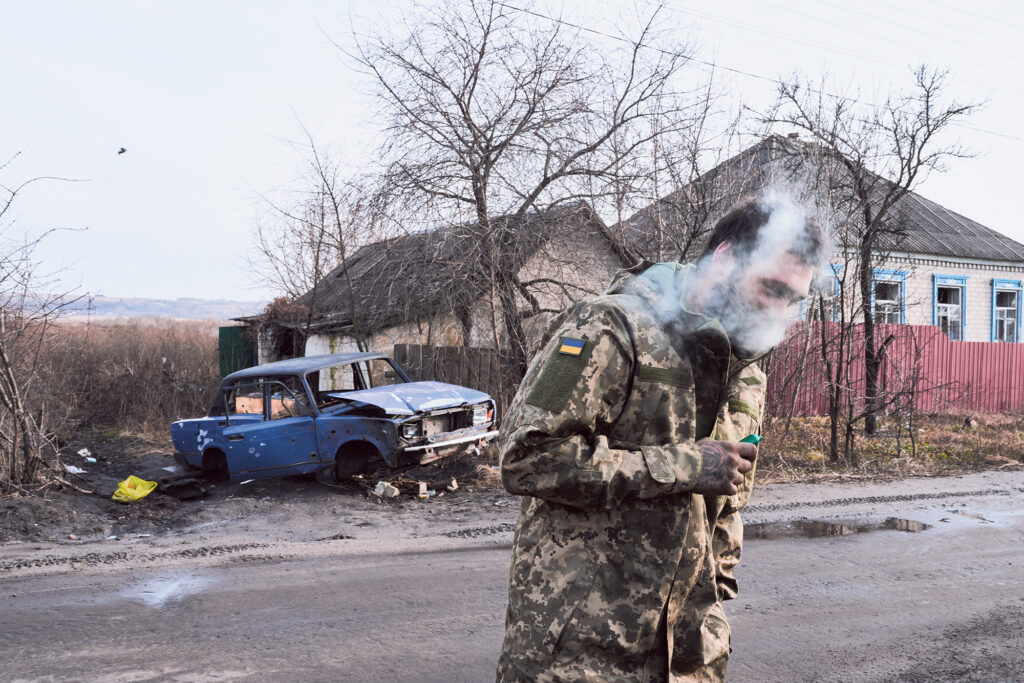 Emanuele Satolli, Zarichne, Ukraine, January 2023 