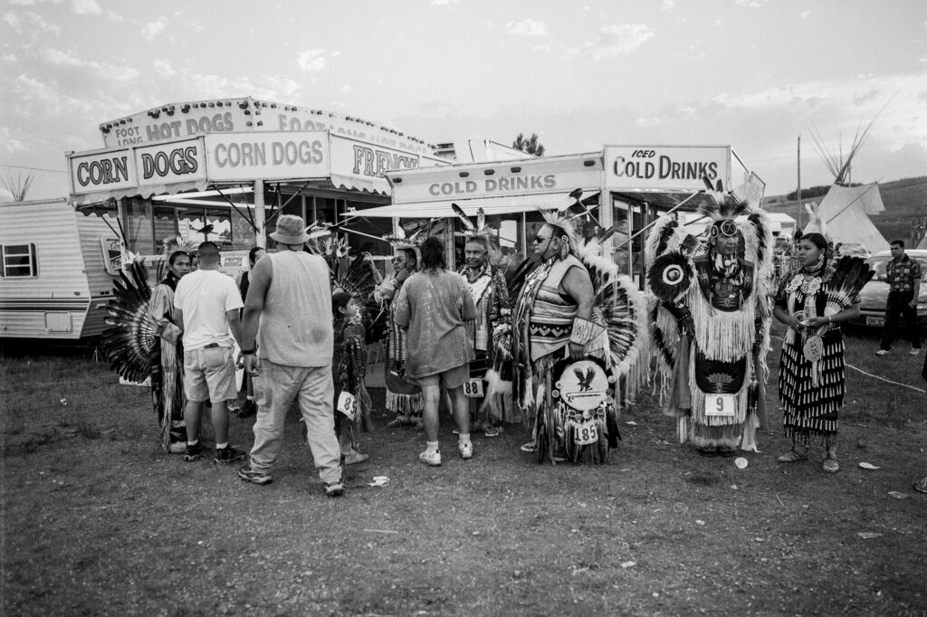 Zig Jackson, Hot Dogs, Corn Dogs, and Cold Drinks, Little Shell, Ft. Berthold Indian Reservation, North Dakota, 1994