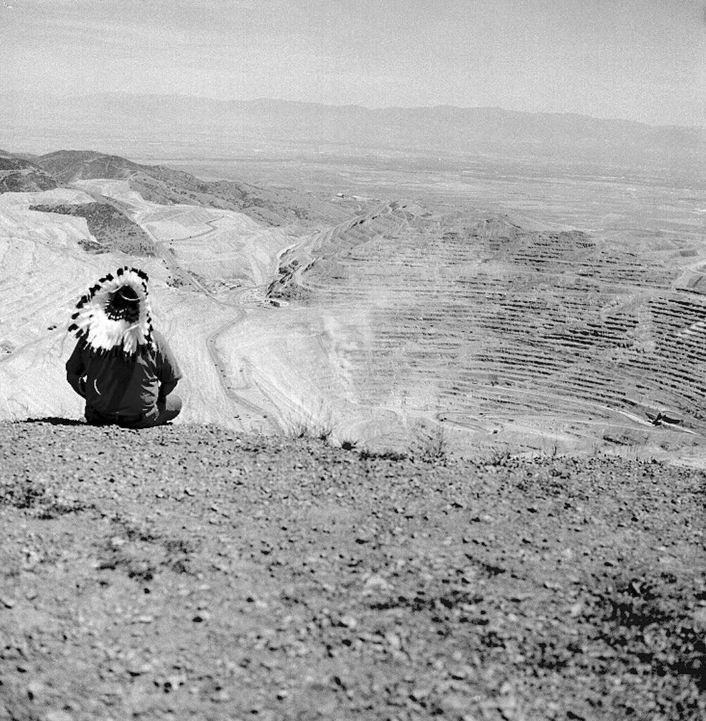 Zig Jackson, Indian Man at Kennicott Copper Mine, Tooele, Utah, 2004