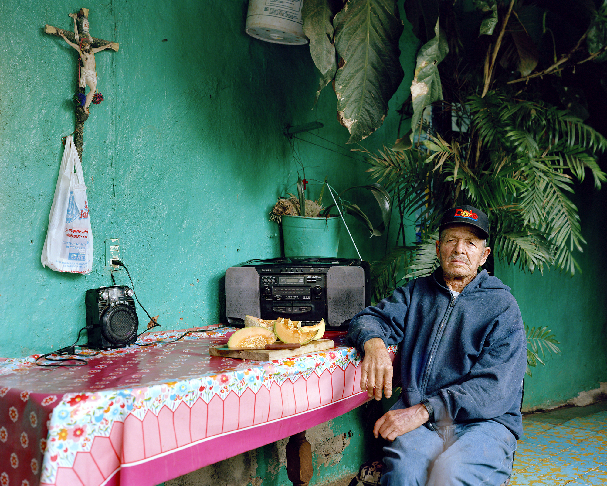 Abuelo y el Melón, 2024, Michoacan MX

From series Canta y no Llores.