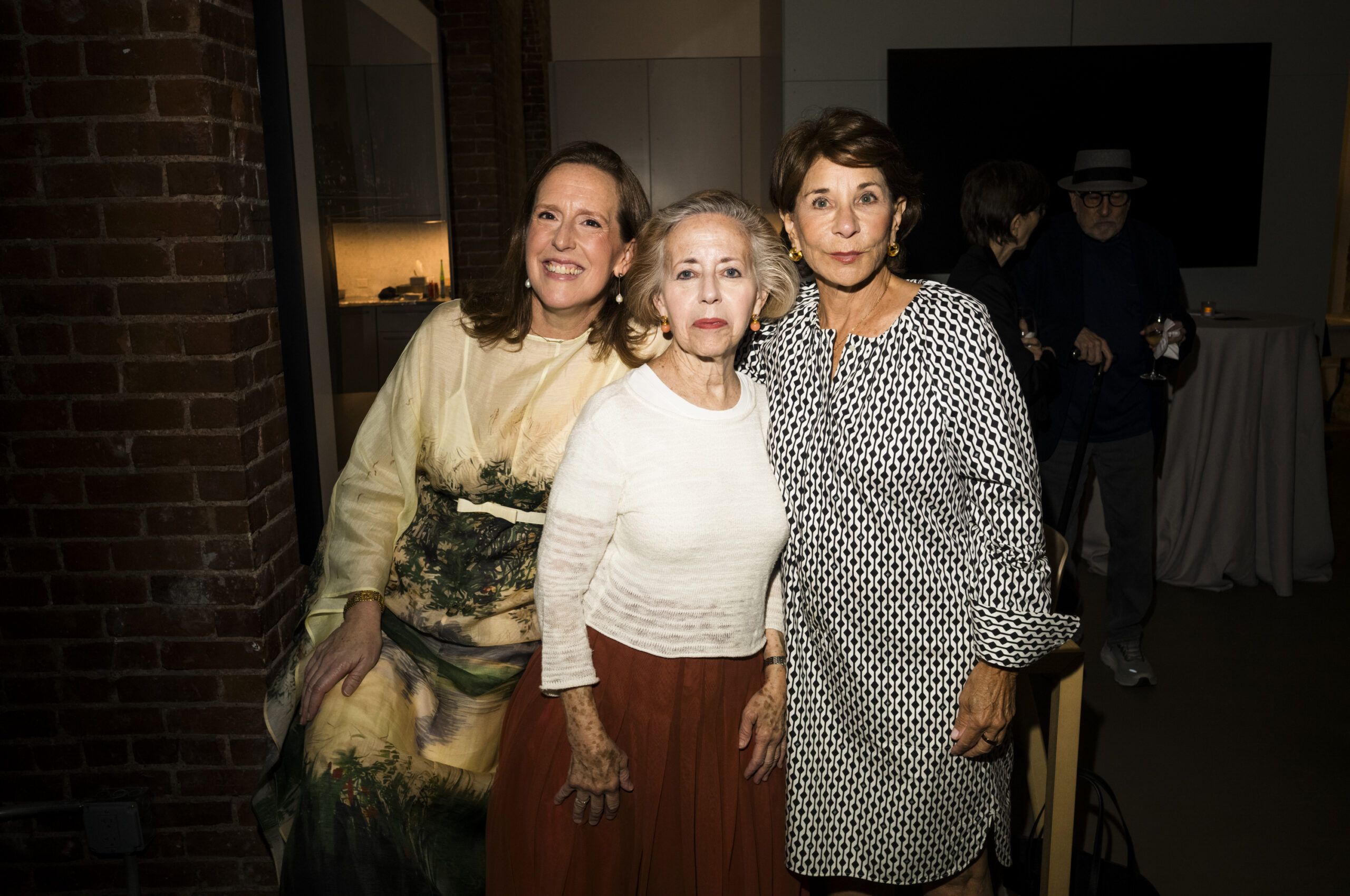 Sarah Meister, Cathy Kaplan, Helen Nitkin. Photo by Landon Nordeman