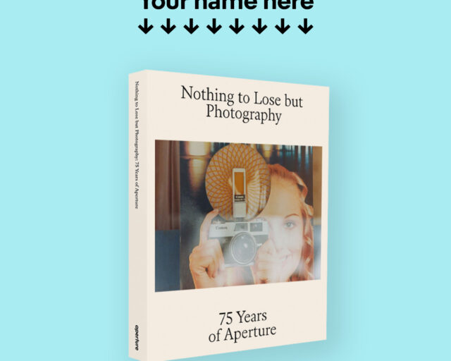 “We Have Nothing To Lose But Our Photography”